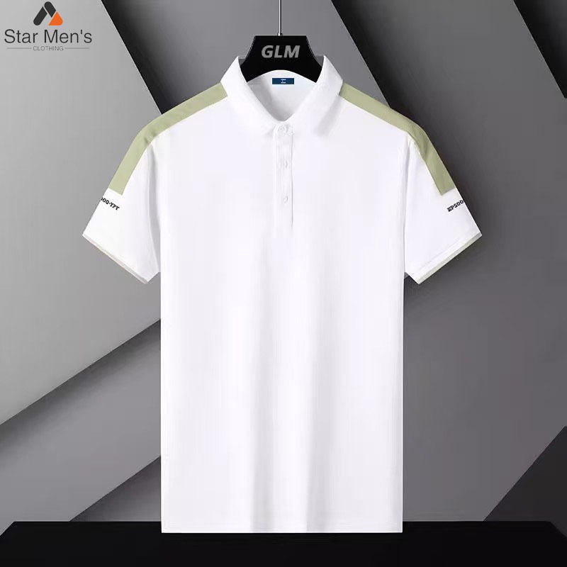 Kemeja polo pria, kemeja polo pria premium, kemeja lengan pendek, kemeja polo kasual warna-warni