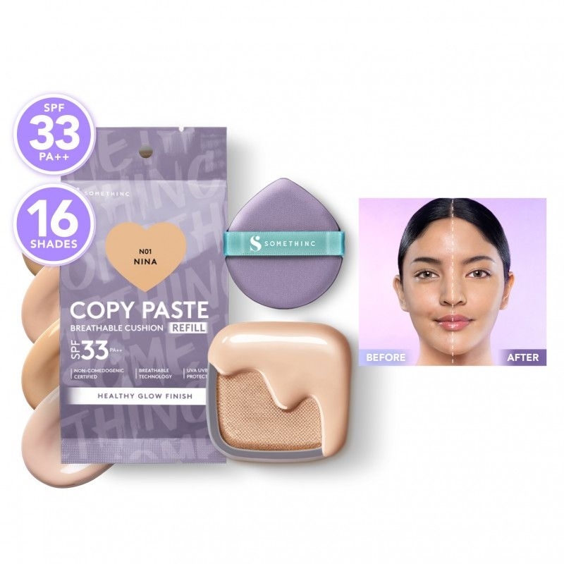 SOMETHINC (REFILL) COPY PASTE BREATHABLE MESH CUSHION SPF 33 PA++