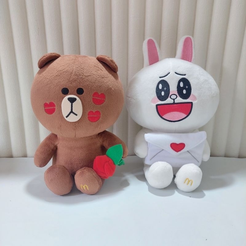 BROWN CONY LINE COUPLE4 (❗️BACA DESKRIPSI)