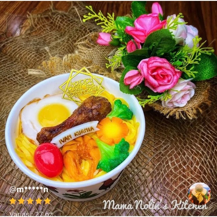 Doradoray_ Paper Bowl Ayam 22 Oz 650 Ml 1 Pack Isi 25 Pcs Mangkok Mangkuk Ayam Jago Papper Cup Rice