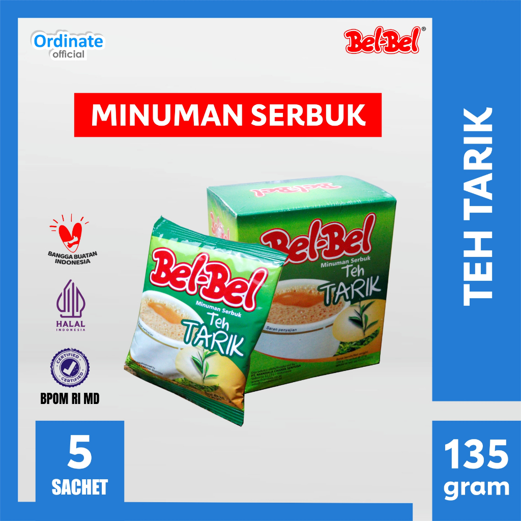 

Teh Tarik Belbel - 5 Sachet