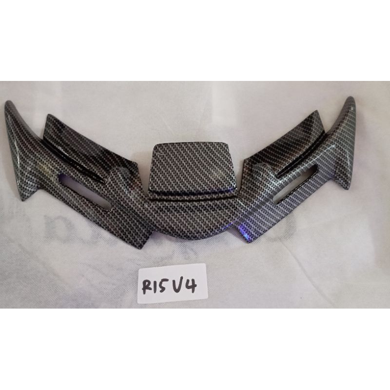 Winglet R15 V4 Black Karbon Hitam Carbon