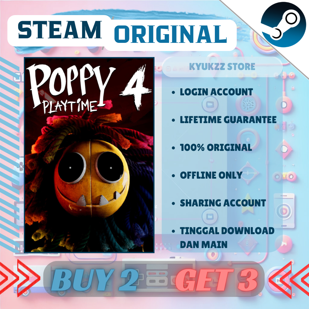 Poppy Playtime Chapter 4 GAME PC ORIGINAL