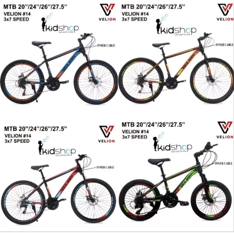 sepeda gunung MTB Velion #14 20-27,5