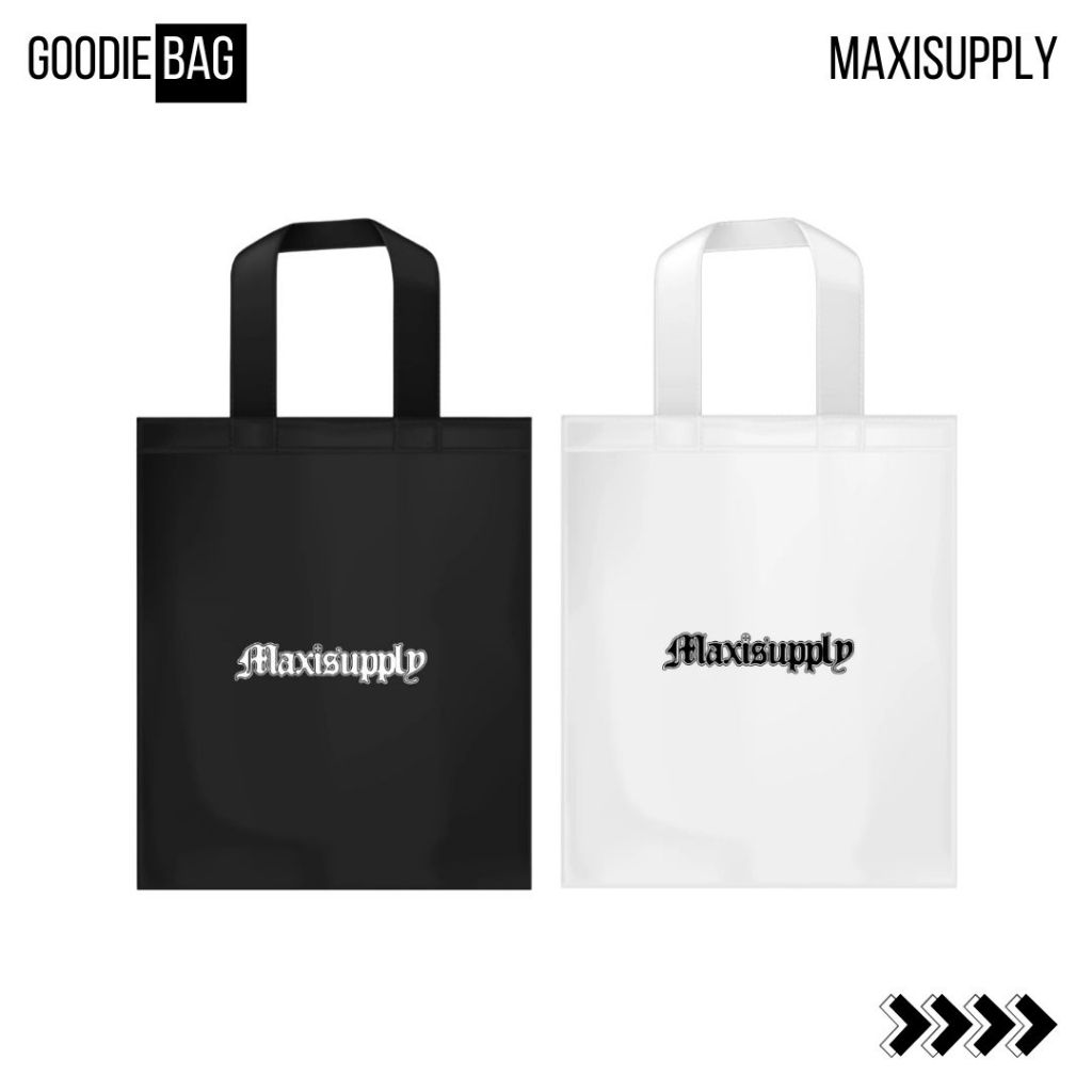 

Maxisupply Goodiebag Totebag Tas Belanja Sponbond | Font