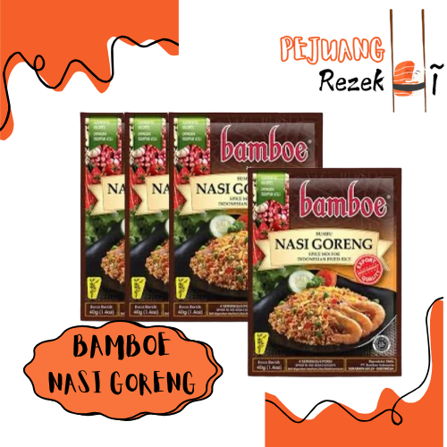 Bamboe BUMBU NASI GORENG BIASA/PEDAS / BUMBU BAMBOE INSTAN ALL VARIAN / BUMBU BAMBOE OPOR / BUMBU BA