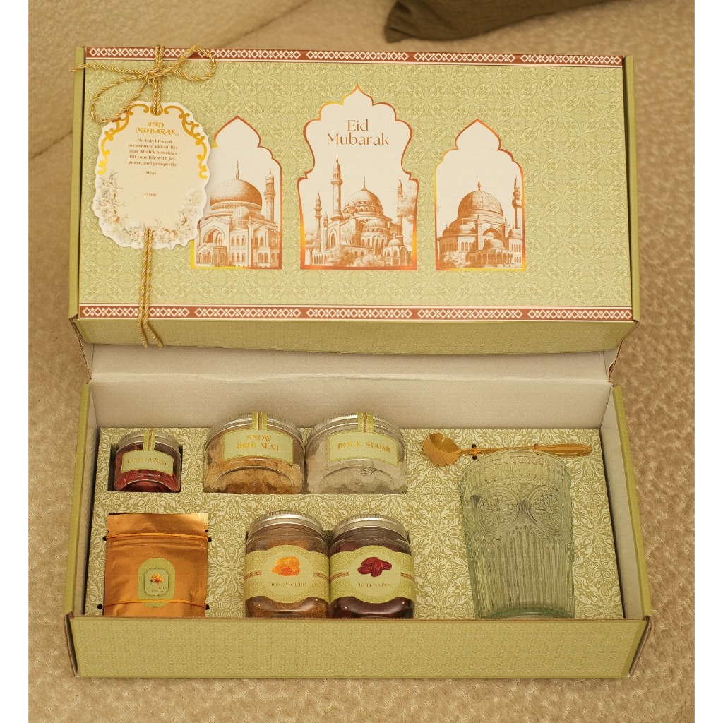 

RUBY - Hampers Lebaran Idul Fitri Parcel Lebaran Herbal Drink Snow Birdnest Collagen