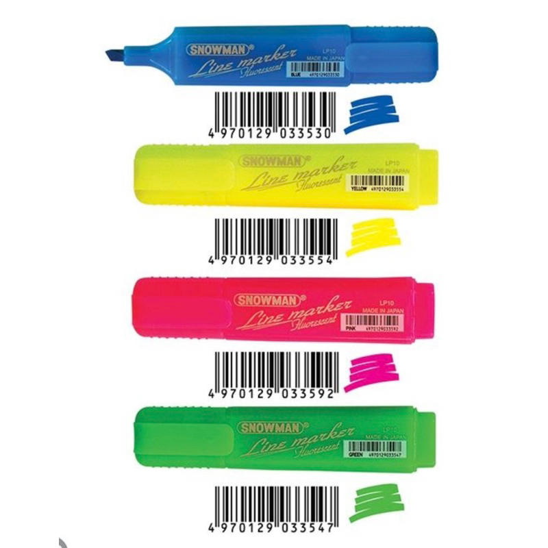 

STABILO SNOWMAN LINE MARKER LP-10, HIGHLIGHTER