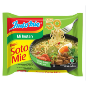 

Indomie Mie Kuah Instant Rasa Soto Mie 70gr