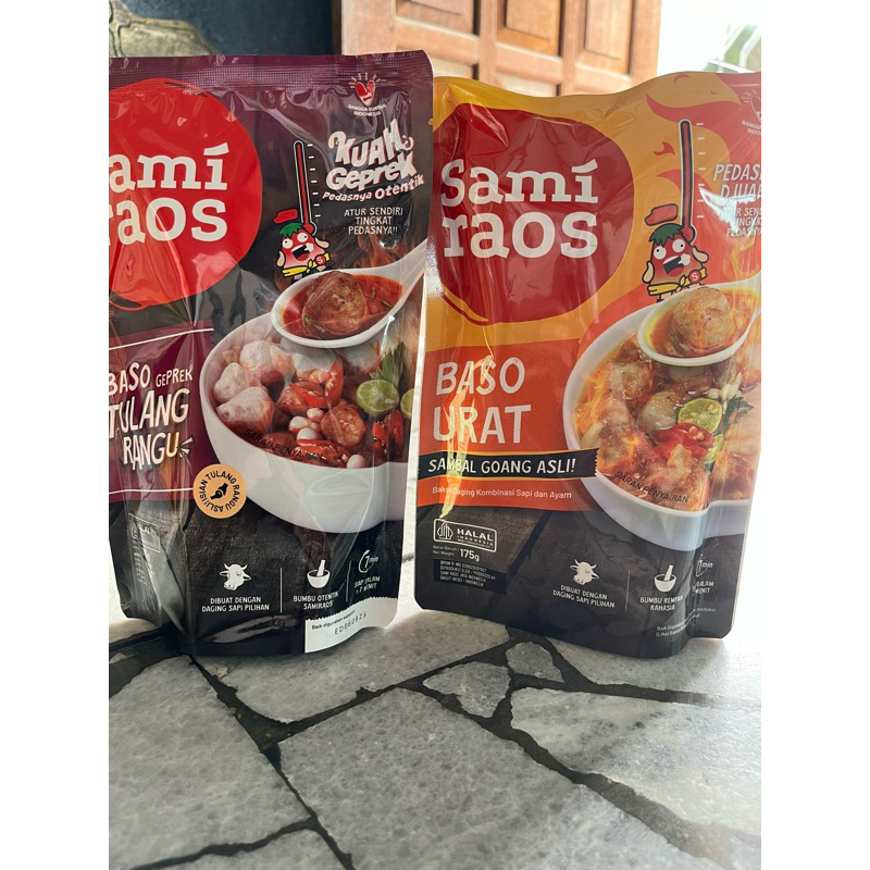 

Baso Geprek Tulang Rangu Mix Baso Urat