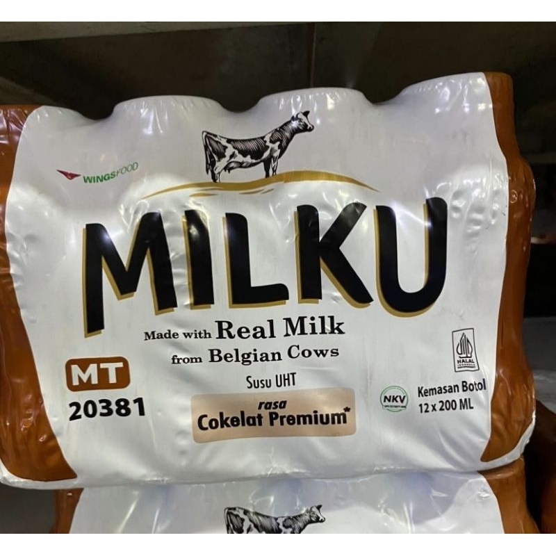 

Milku Susu UHT Coklat 1 dus isi 12 botol 200ml