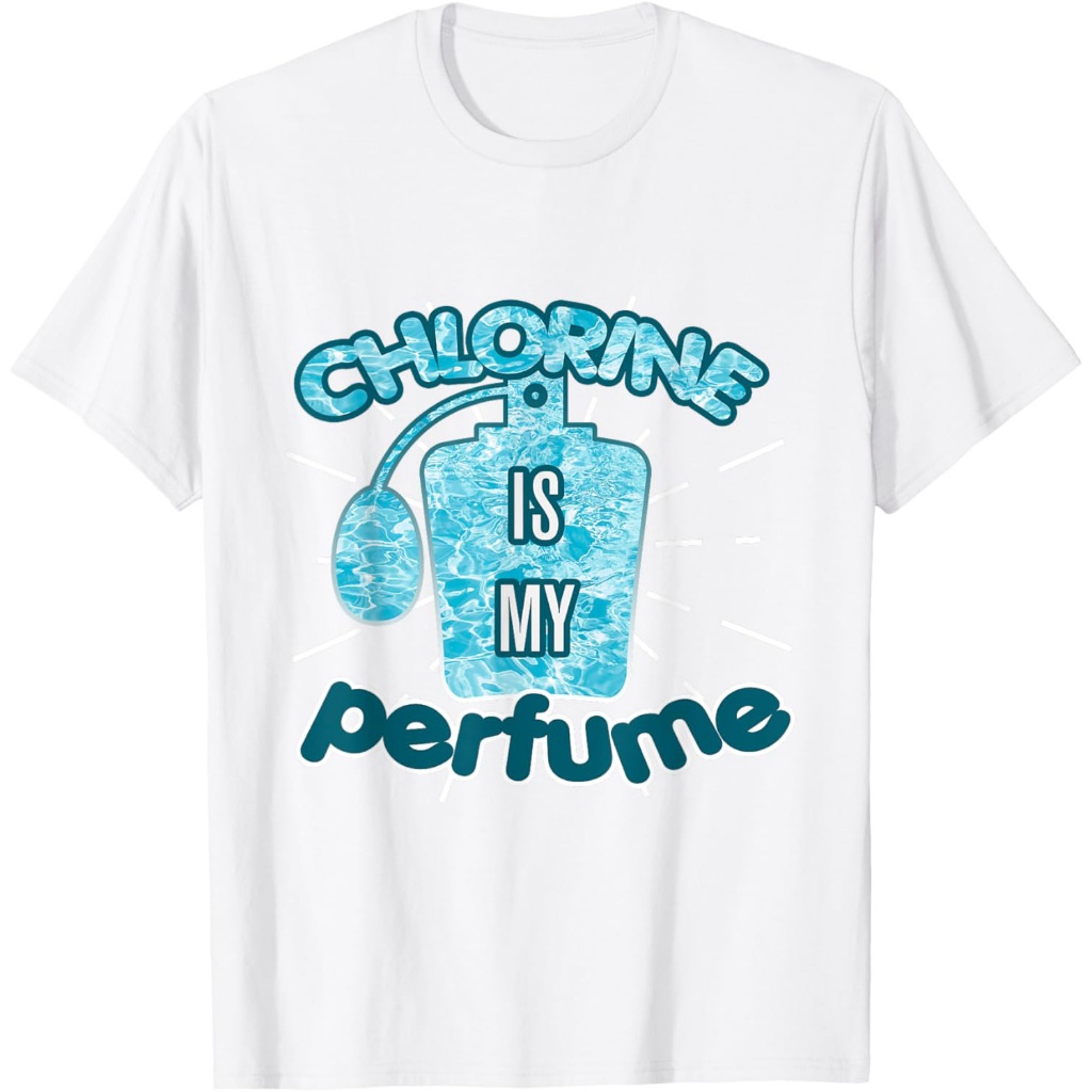 Kaos Hadiah Kolam Renang Lucu Klorin Adalah Parfumku