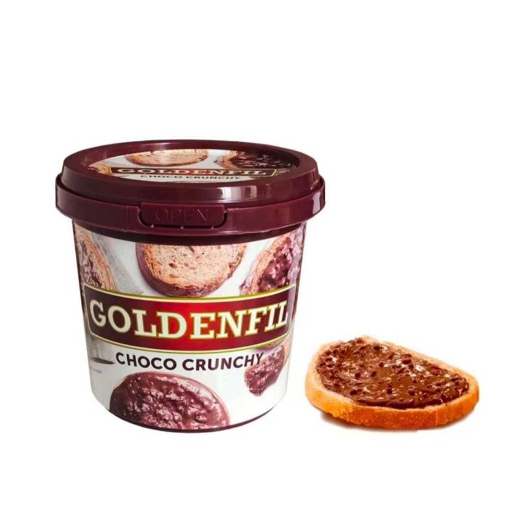 

GOLDENFIL CHOCO CRUNCHY 1 KG / SELAI OLES COKELAT CRUNCHY TOPPING ROTI