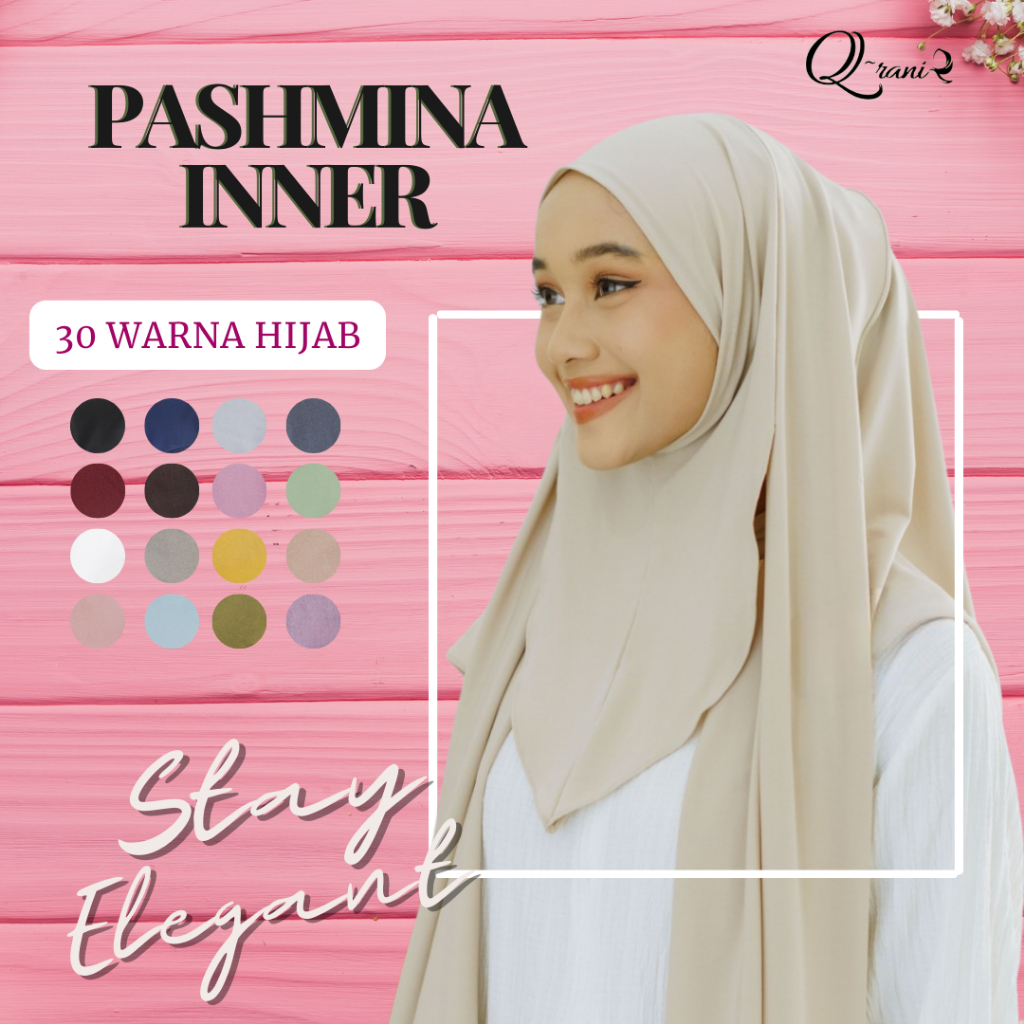 PASHMINA INSTAN INNER | BAHAN JERSEY | NASHA KONVEKSI