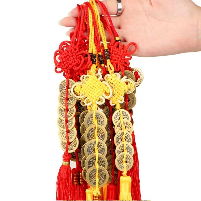 Koin Keberuntungan Gantungan Feng Shui Coin Gantungan Koin China Coin Gantungan
