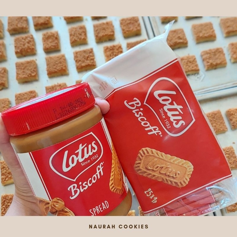 

Kue Kering Biscoff Crunchy Selei Lotus Biskuit Lotus 500gr