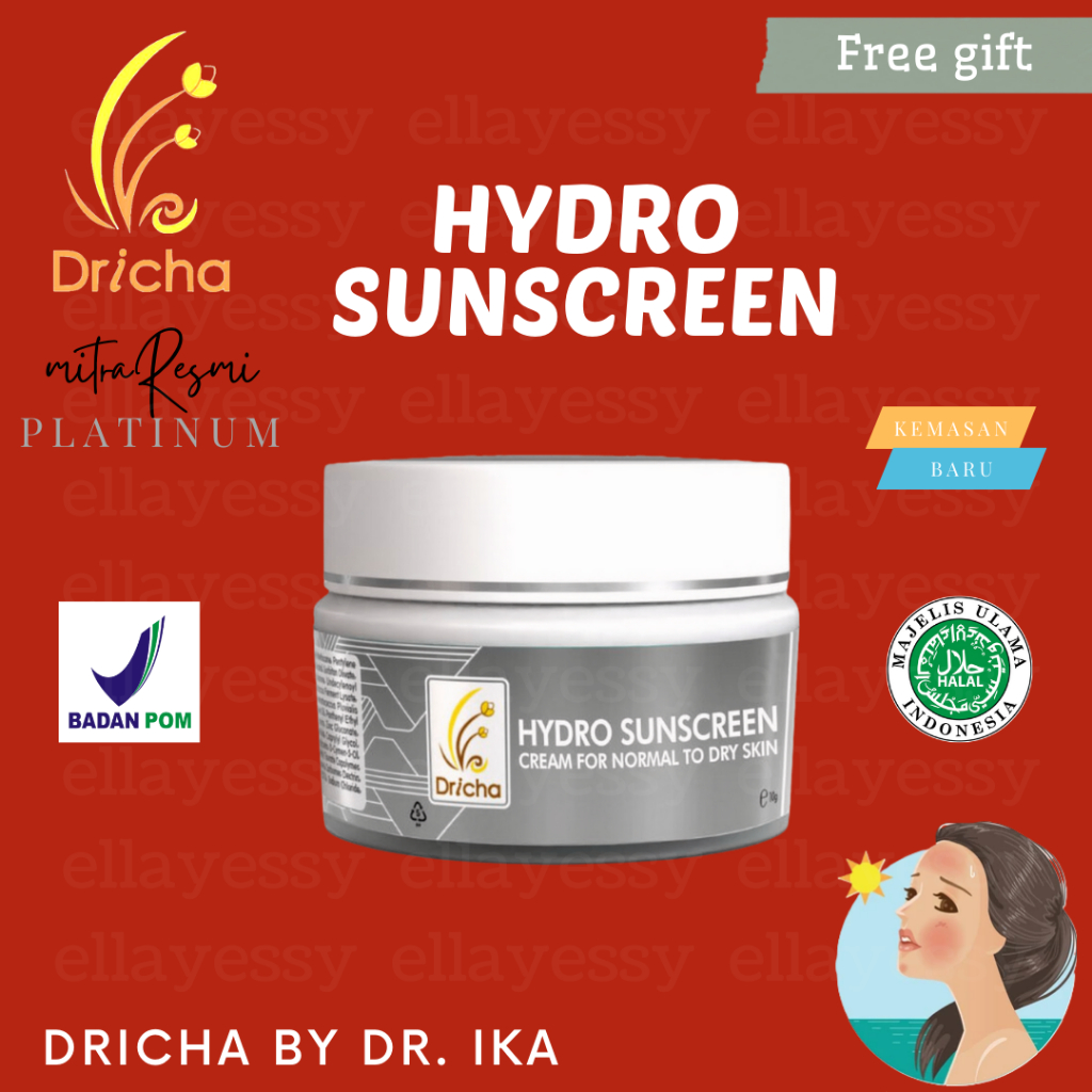 DRICHA SUNSCREEN HYDRO Dricha Malang