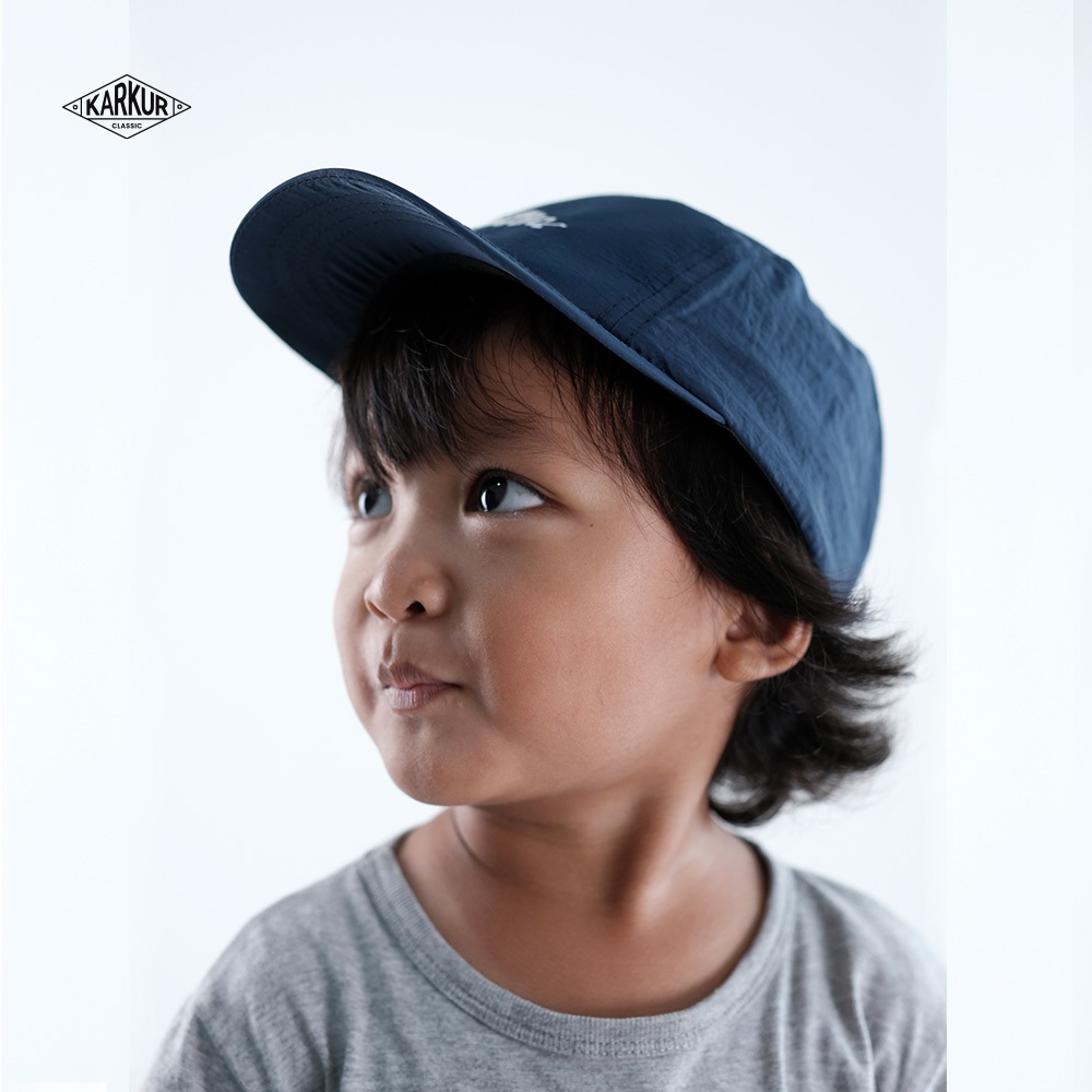 Promo  Topi Baseball Anak Laki Laki Perempuan Umur 1 6 Tahun Parasut Premium - Karkur Classic
