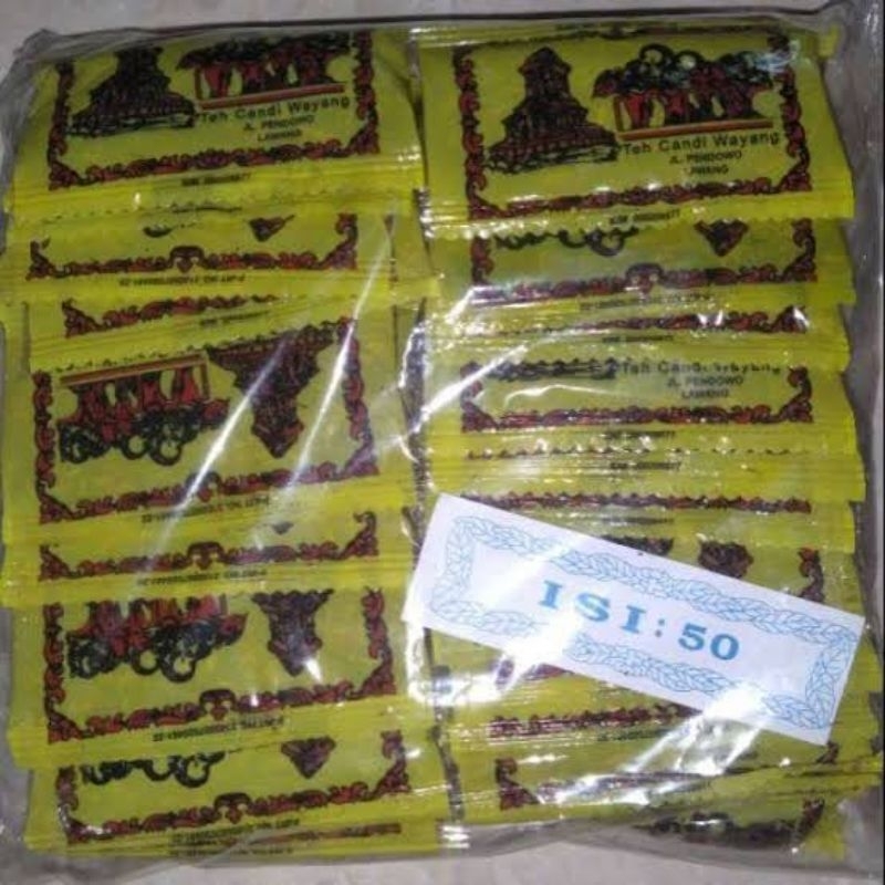

Murah ! Teh Candi Wayang isi 50