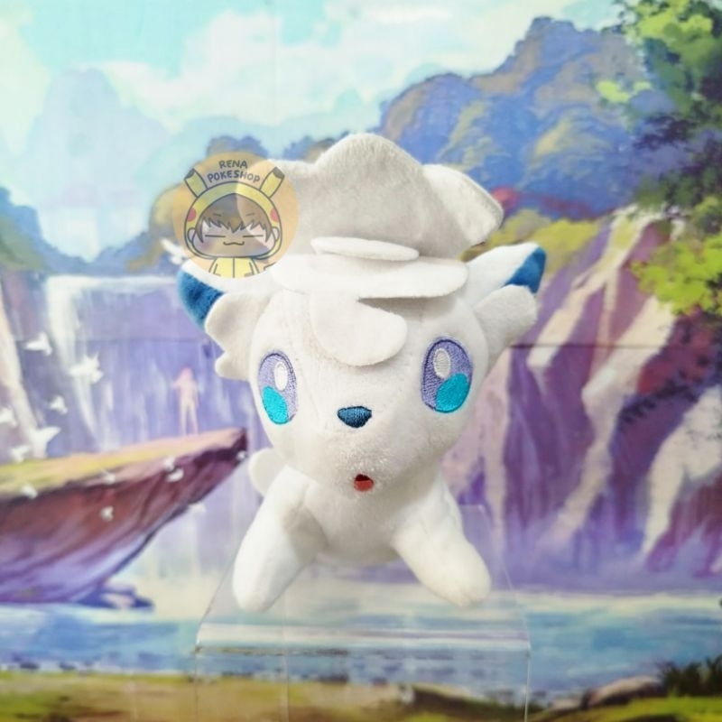 Boneka Pokemon Vulpix Alolan Gantungan Kunci