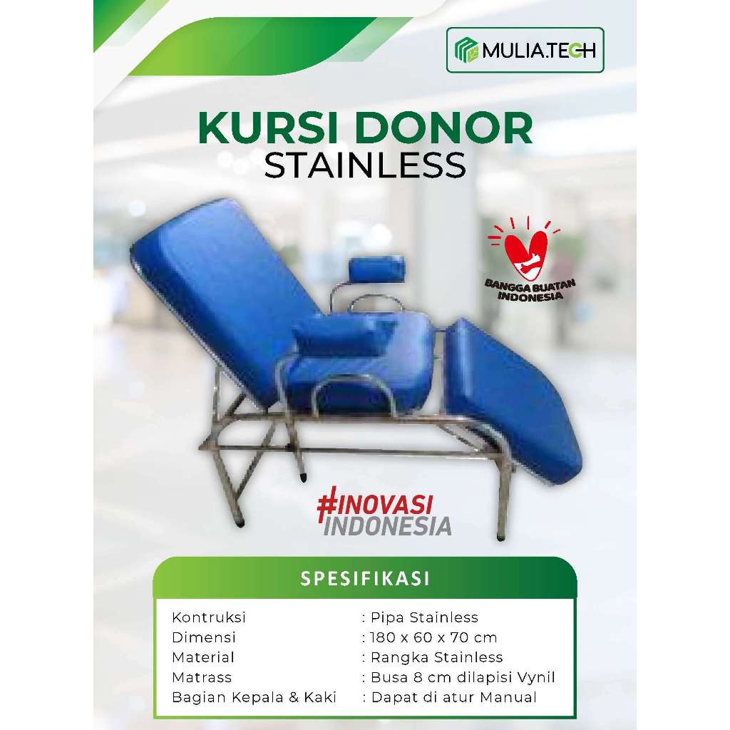 KURSI DONOR STAINLESS