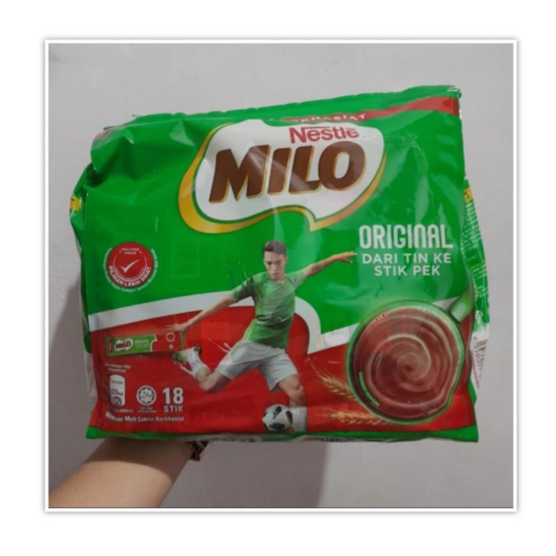 

Milo Original Kosong isi 18 sachet Minuman Susu Coklat Cokelat