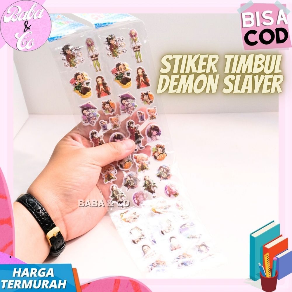 

STIKER DEMON SLAYER TIMBUL 3D PANJANG STICKER LABEL DEMON SLAYER LUCU UNIK IMUT STIKER 3D TIMBUL KIMETSU NO YAIBA DEMON SLAYER PANJANG READY COD