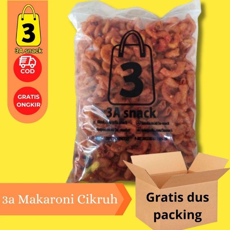 

3a Makaroni Cikruh Pedas Bawang (500 gram)