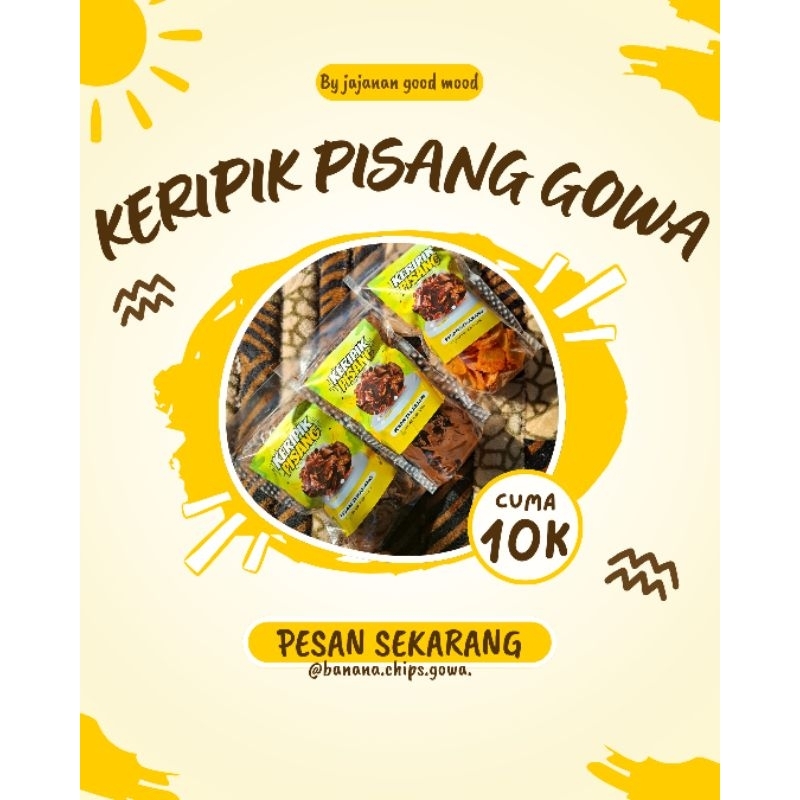 

keripik pisang gowa