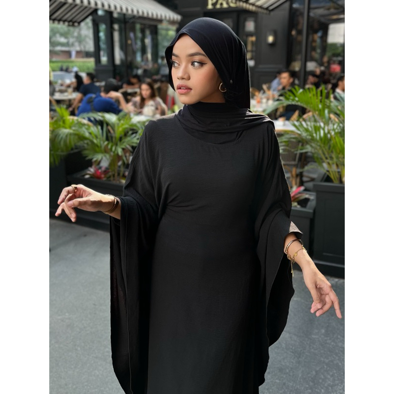 [LIV & LUXY] Ameera Kaftan Abaya Classy Premium x Dilla Collection Hijab