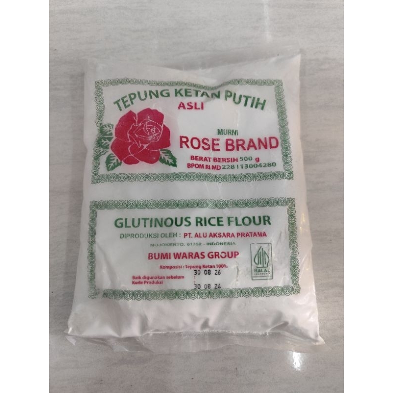 

Rose Brand Tepung Ketan Murni 500gram