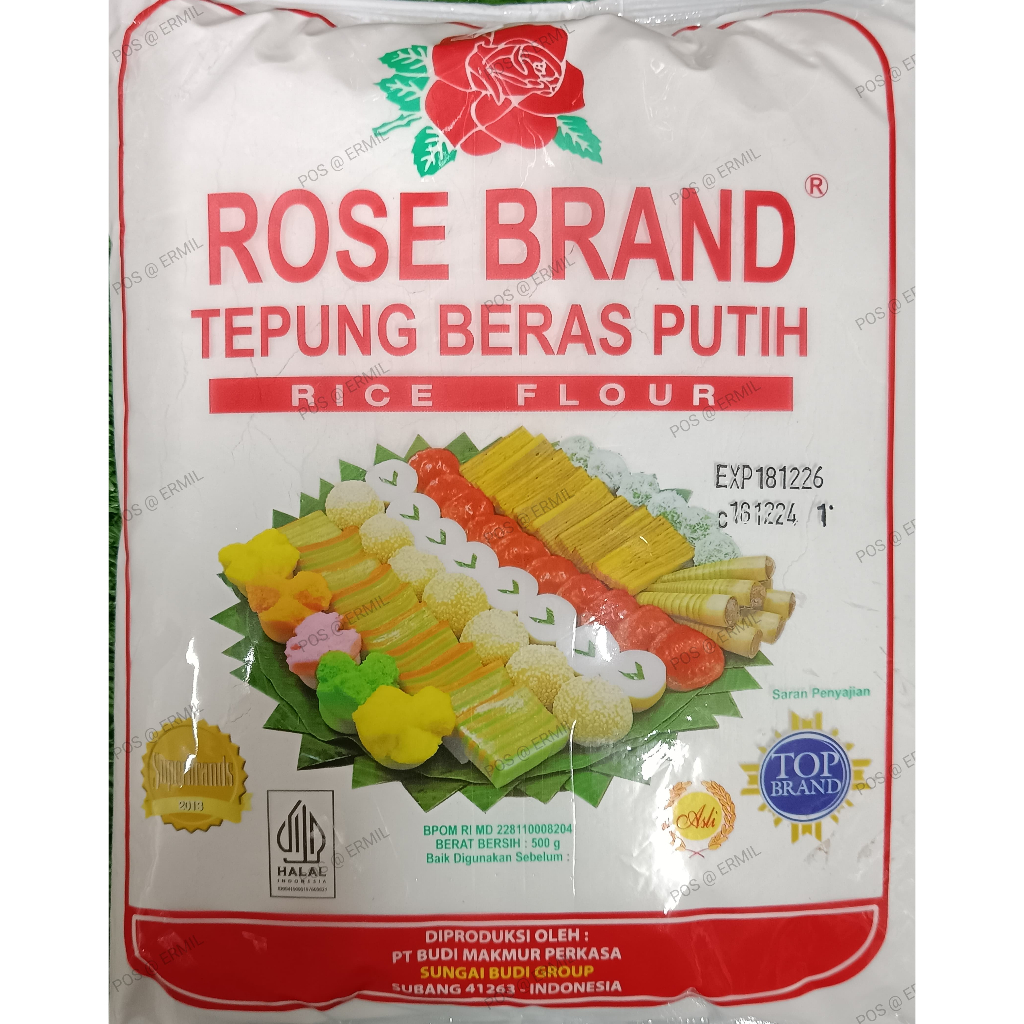 

Tepung Beras Putih Rose Brand Premium