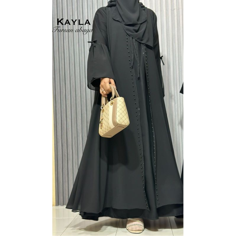 Kayla gamis hitam fursan