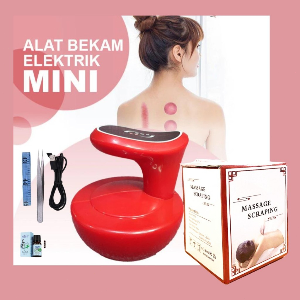 Alat Kerok Kerokan Bekam Elektrik | Electric Scraping Cupping Massage Device