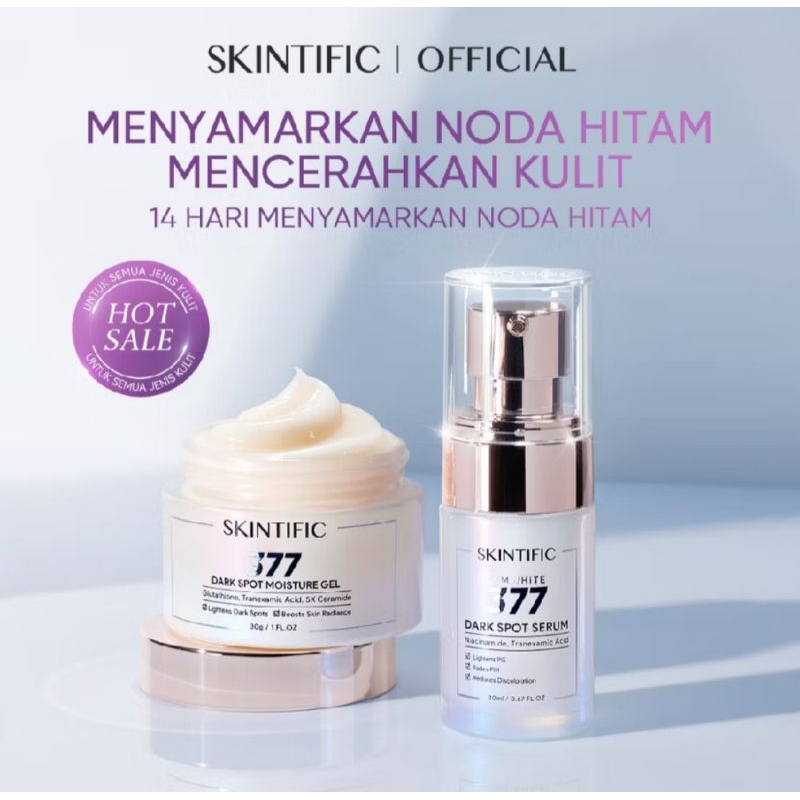 SKINTIFIC -2pcs Paket-Skincare Set | Symwhite 377 Dark Spot Moisture Gel