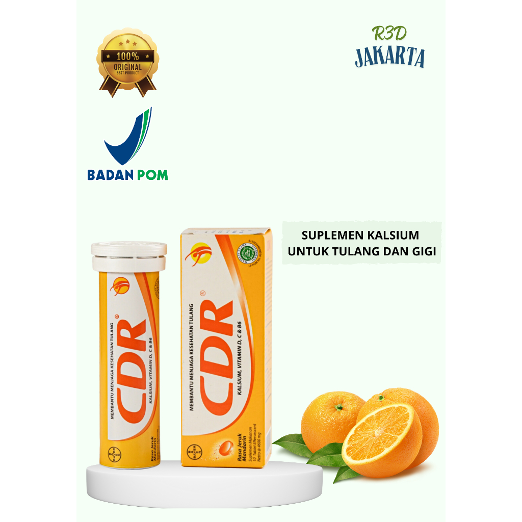 CDR VITAMIN UNTUK TULANG SEHAT DAN KUAT