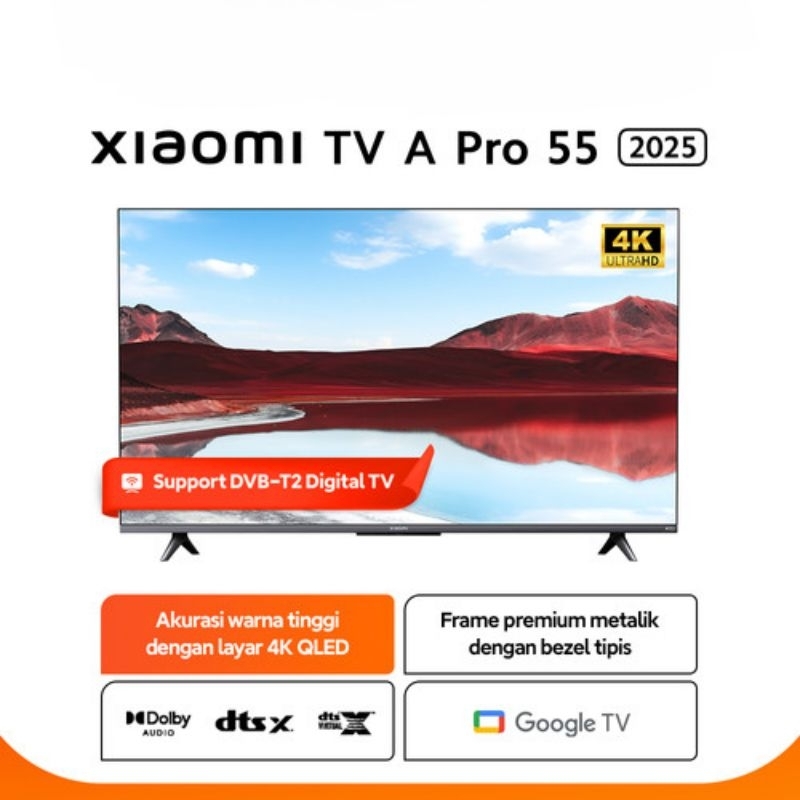 Xiaomi TV A Pro 2025 55 Inch LED Google TV L55MA-AID