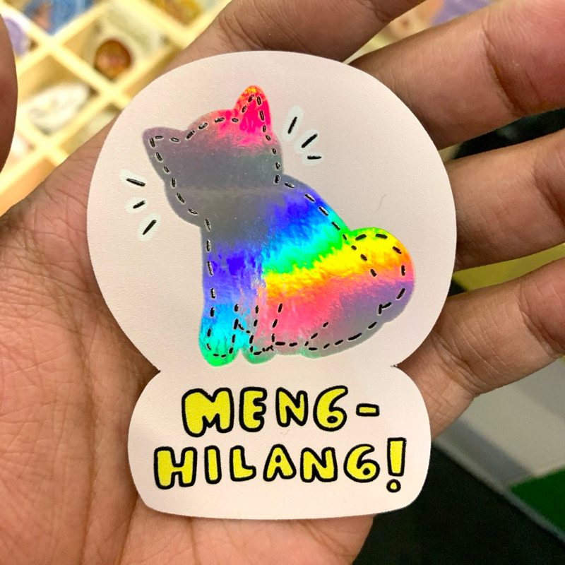 

Sticker Hologram Menghilang
