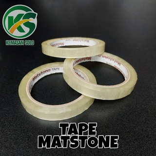 

ISOLASI/ SELOTIP BENING 12 MM / 0.5 INCH PANJANG 72 YARD MERK MATSTONE