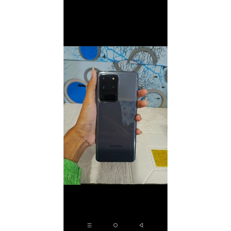 JUAL HP SAMSUNG S20 ULTRA RAM 12/128GB ORIGINAL SEIN MULUS NORMAL SIAP PAKAI