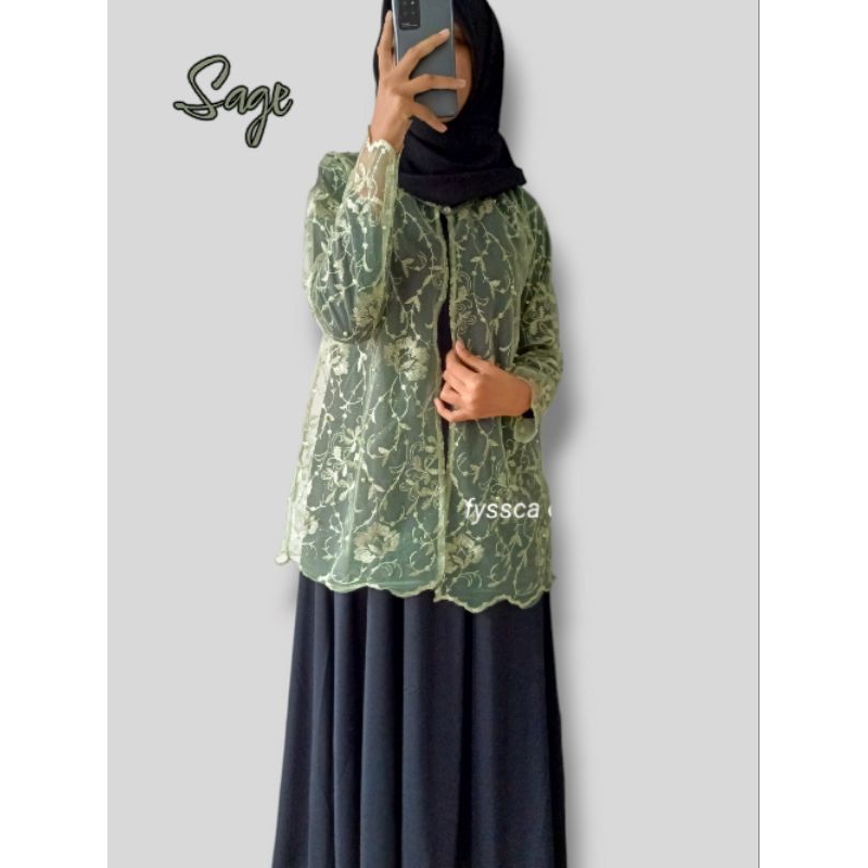 outer tile lengan / Arumi outer tile pendek by fyssca