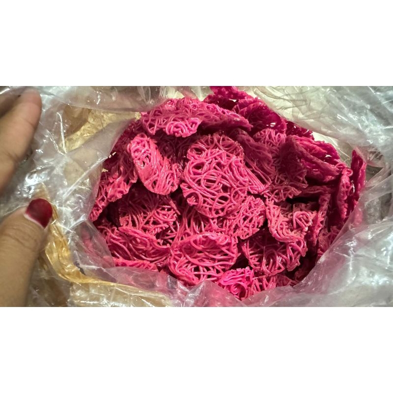 

Kerupuk mentah aneka rasa isi 250g