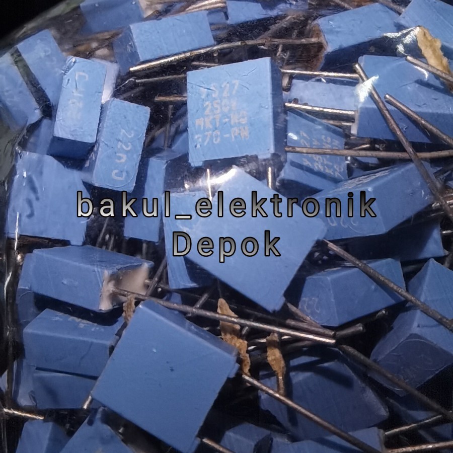 10PCS CAPACITOR 22NF 250V MKT PILKOR ORIGINAL