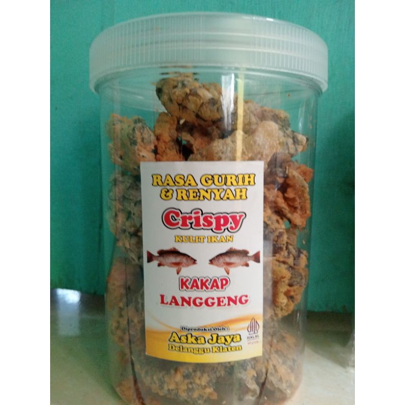 

Cripsy Kulit Ikan Kakap Langgeng