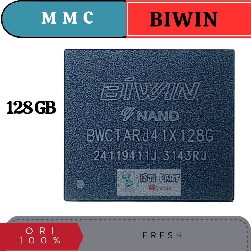 IC MMC 128 GB/BGA 153 BIWIN BWCTARJ41X128G FRESH
