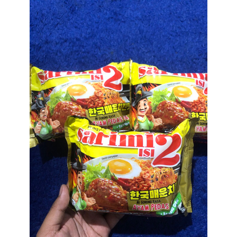 

PAKET 3pcs SARIMI GORENG AYAM PEDAS KOREA isi 2