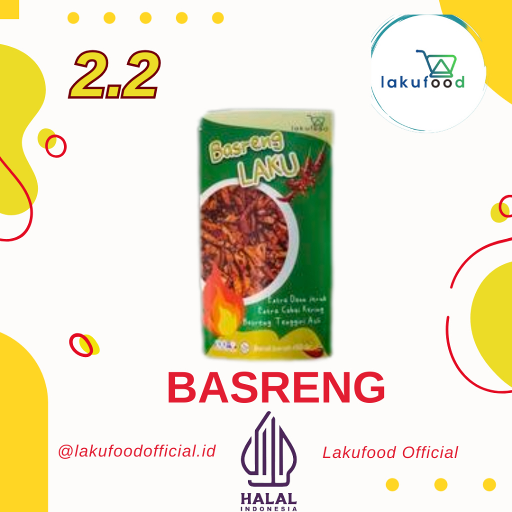 

Basreng Pedas Lakufood Aroma Daun jeruk 125 gr