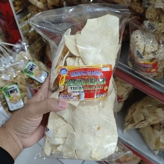 

Kerupuk Gadung Enak Gurih Renyah 250 Gram