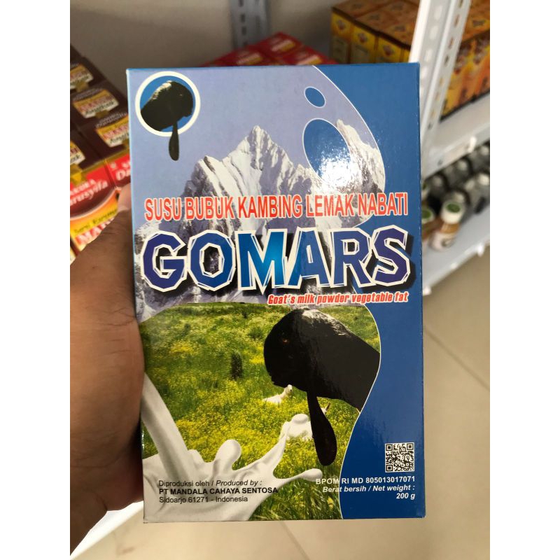 

Susu Kambing Etawa Gomars 200g Solusi Masalh Tulang
