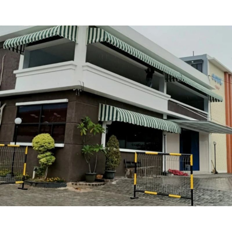 Canopy kain watersil - rumah / kantor / ruko idaman